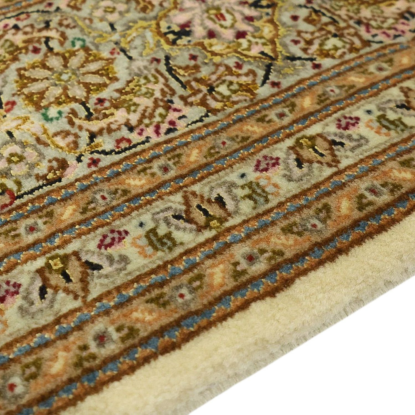 Täbriz - 50 Raj Teppich 207x151cm - Perserteppich
