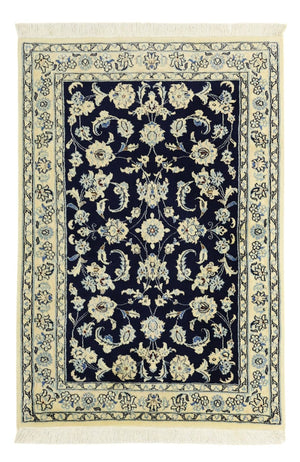 Perserteppich - Nain - Royal - Royal - 114 x 78 cm - dunkelblau