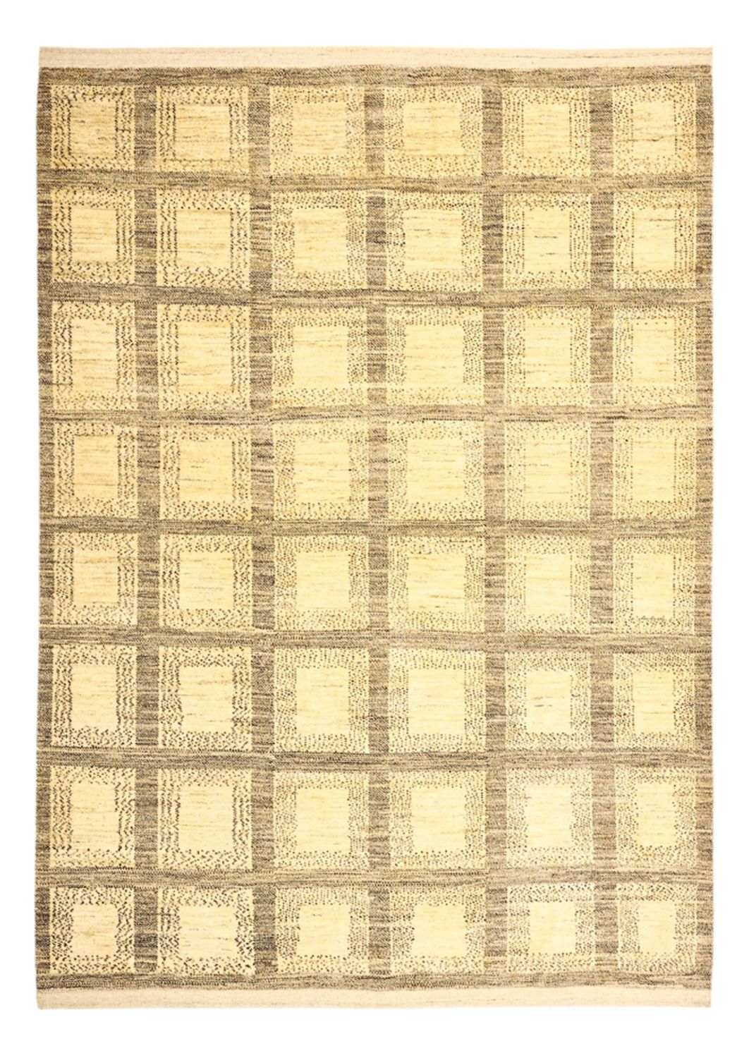 Gabbeh Teppich - Loribaft Perser - 230 x 174 cm - hellbeige