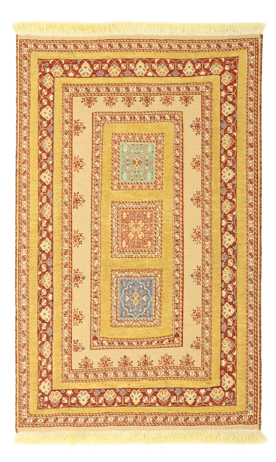 Kelim Teppich - Oriental - 124 x 78 cm - hellbeige
