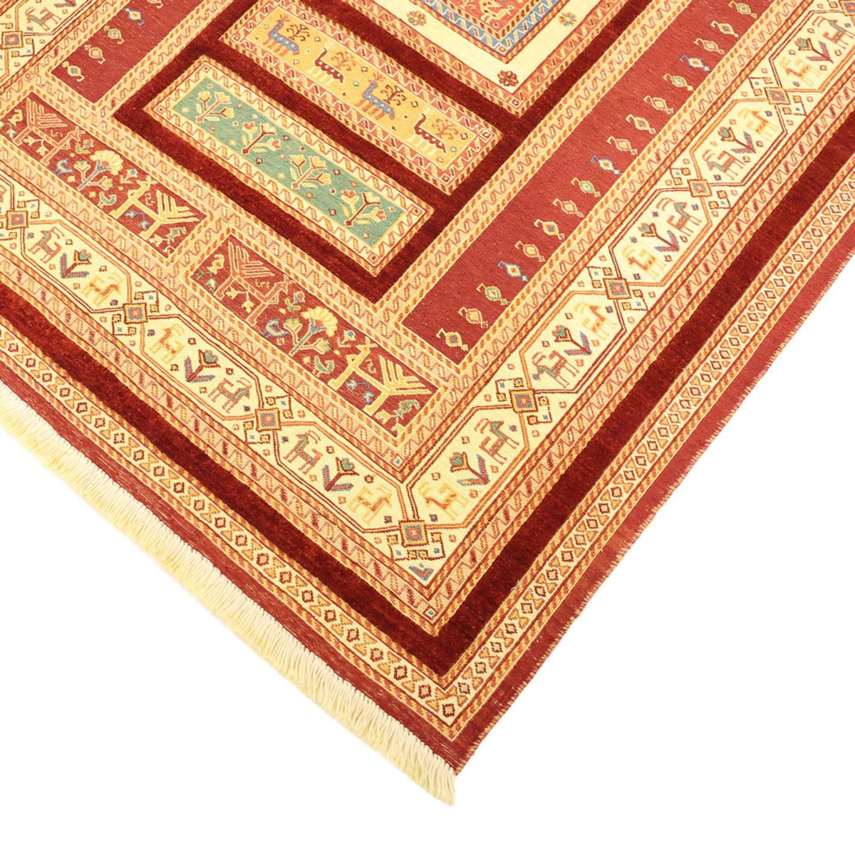 Kelim Teppich - Oriental - 155 x 111 cm - mehrfarbig