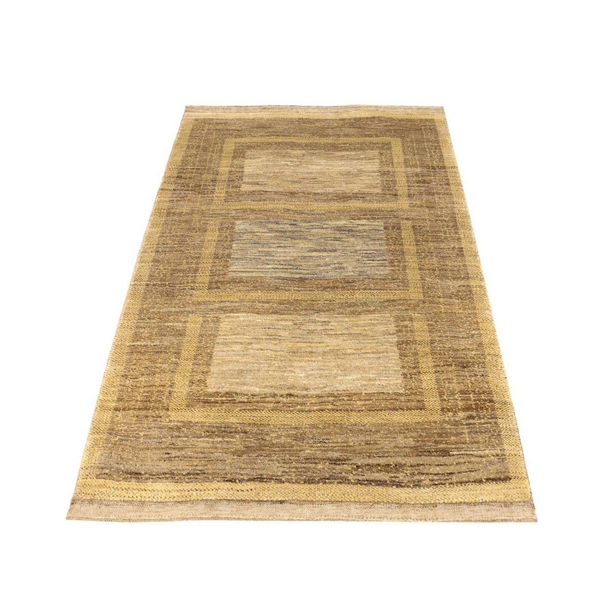 Gabbeh Teppich - Loribaft Perser - 147 x 101 cm - sand