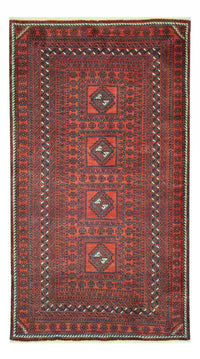 Belutsch Teppich - 188 x 109 cm - dunkelrot