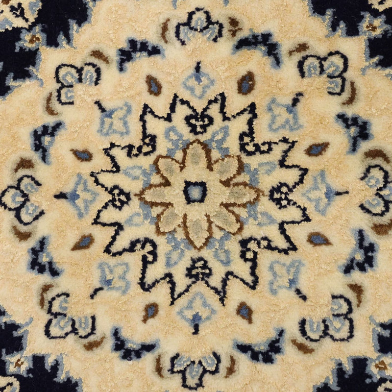 Perserteppich - Nain - Royal - Royal - 114 x 78 cm - dunkelblau