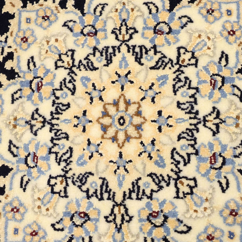Perserteppich - Nain - Royal - Royal - 136 x 86 cm - dunkelblau