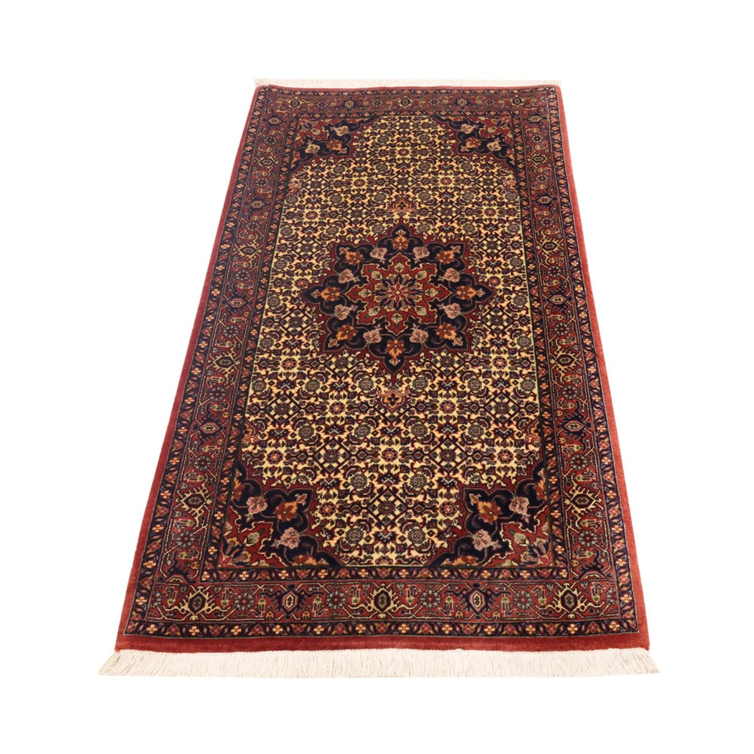 Perserteppich - Bidjar - 140 x 70 cm - dunkelbeige