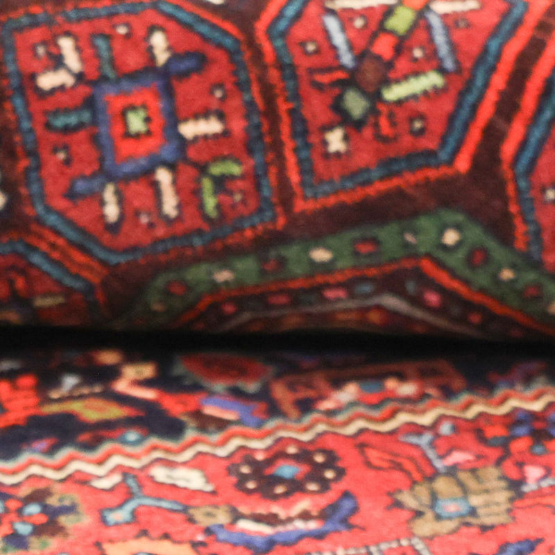 Perserteppich - Nomadic - 152 x 102 cm - dunkelrot