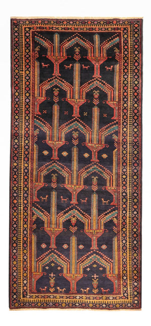 Läufer Belutsch - 274 x 125 cm - dunkelblau