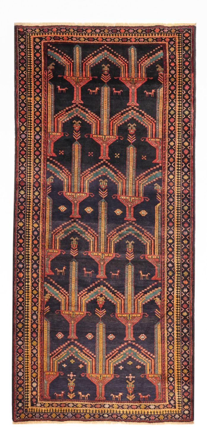 Läufer Belutsch - 274 x 125 cm - dunkelblau