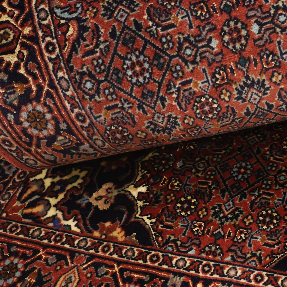 Perserteppich - Bidjar - Royal - 150 x 70 cm - dunkelrot