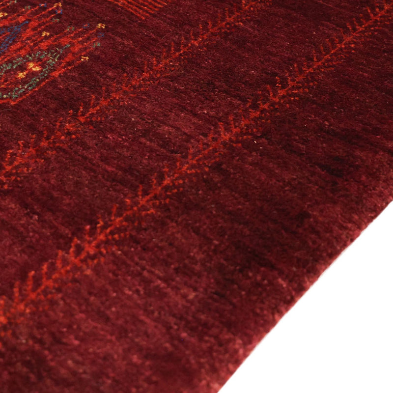 Gabbeh Teppich - Kaschkuli Perser - 150 x 84 cm - rot