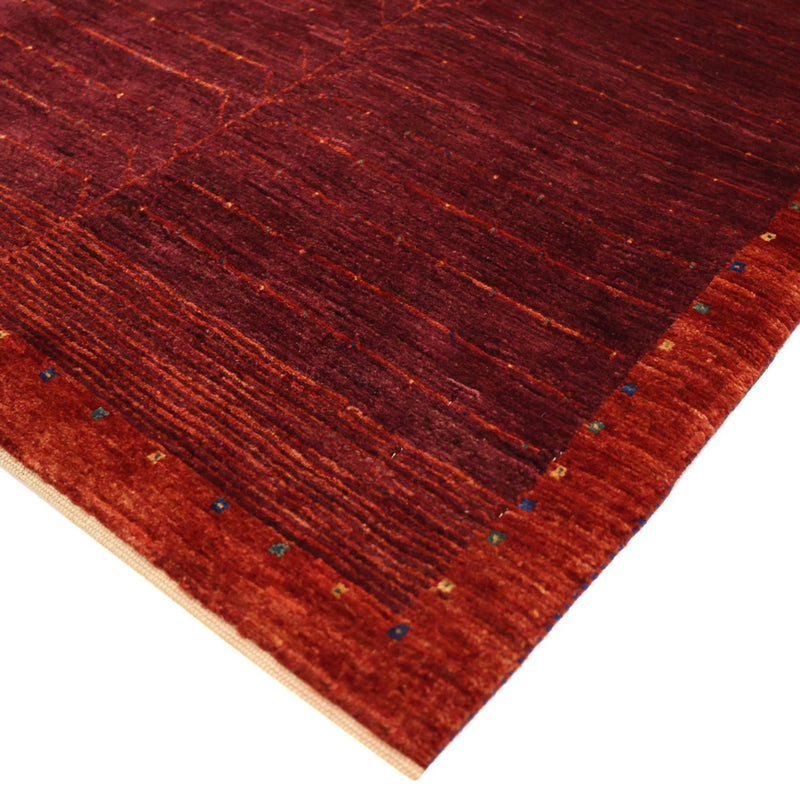 Gabbeh Teppich - Kaschkuli Perser - 130 x 81 cm - dunkelrot
