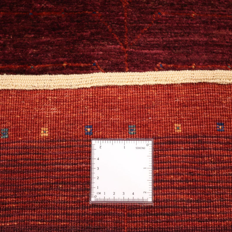Gabbeh Teppich - Kaschkuli Perser - 130 x 81 cm - dunkelrot