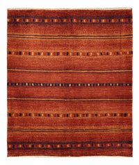 Gabbeh Teppich - Kaschkuli Perser - 96 x 82 cm - mehrfarbig