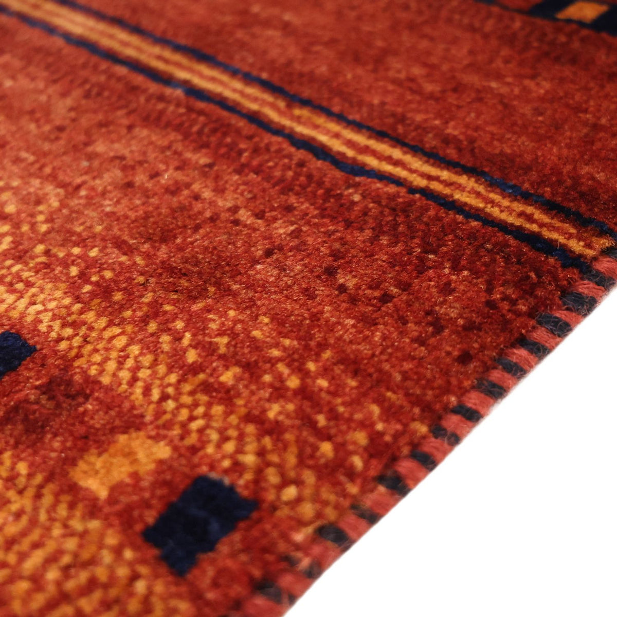 Gabbeh Teppich - Kaschkuli Perser - 96 x 82 cm - mehrfarbig