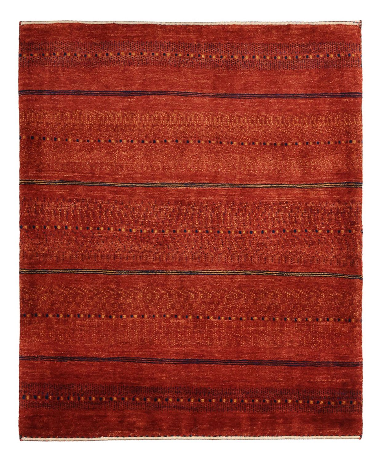 Gabbeh Teppich - Kaschkuli Perser - 113 x 94 cm - mehrfarbig