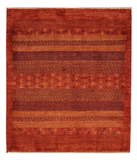 Gabbeh Teppich - Kaschkuli Perser - 114 x 97 cm - mehrfarbig