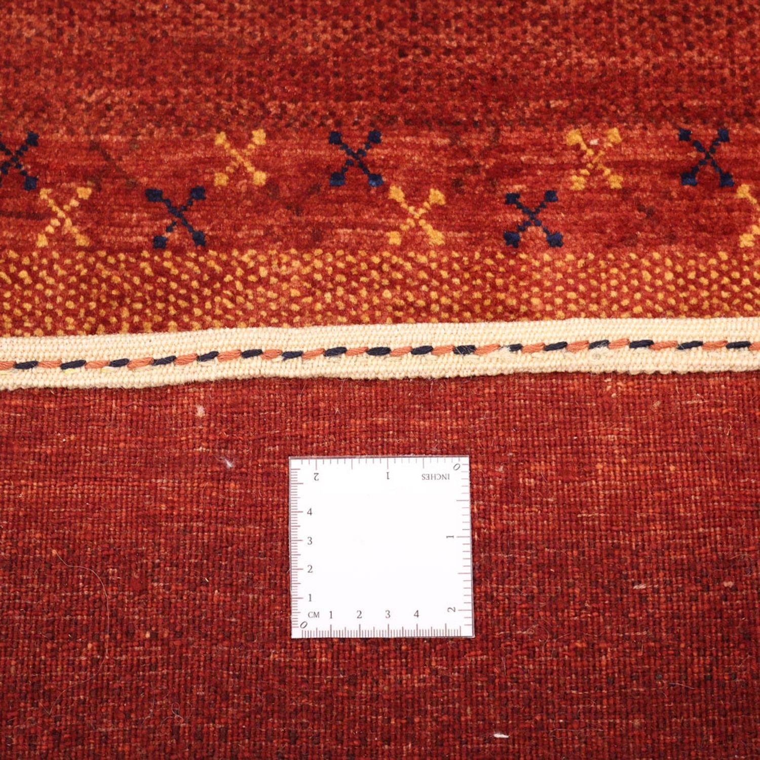 Gabbeh Teppich - Kaschkuli Perser - 114 x 97 cm - mehrfarbig