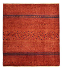 Gabbeh Teppich - Kaschkuli Perser quadratisch  - 116 x 102 cm - mehrfarbig