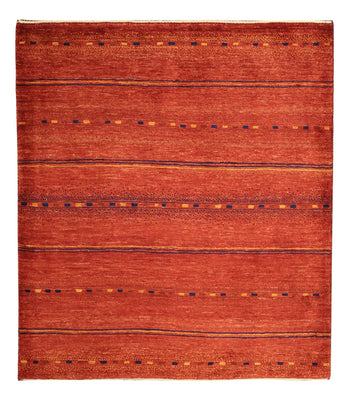 Gabbeh Teppich - Kaschkuli Perser quadratisch  - 112 x 102 cm - mehrfarbig