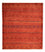 Gabbeh Teppich - Kaschkuli Perser quadratisch  - 112 x 102 cm - mehrfarbig
