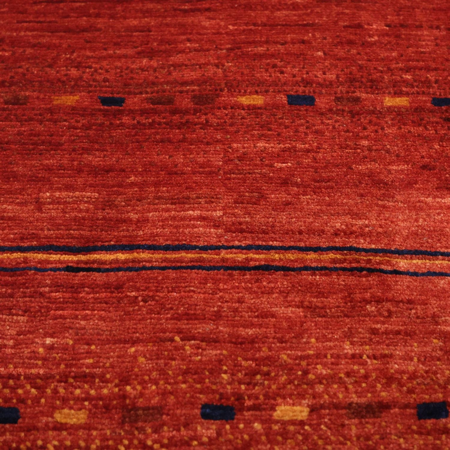 Gabbeh Teppich - Kaschkuli Perser quadratisch  - 112 x 102 cm - mehrfarbig