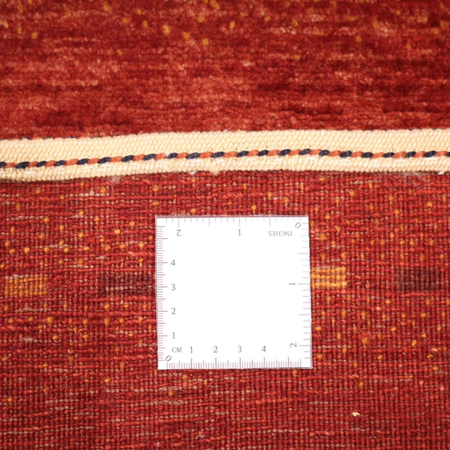 Gabbeh Teppich - Kaschkuli Perser quadratisch  - 112 x 102 cm - mehrfarbig
