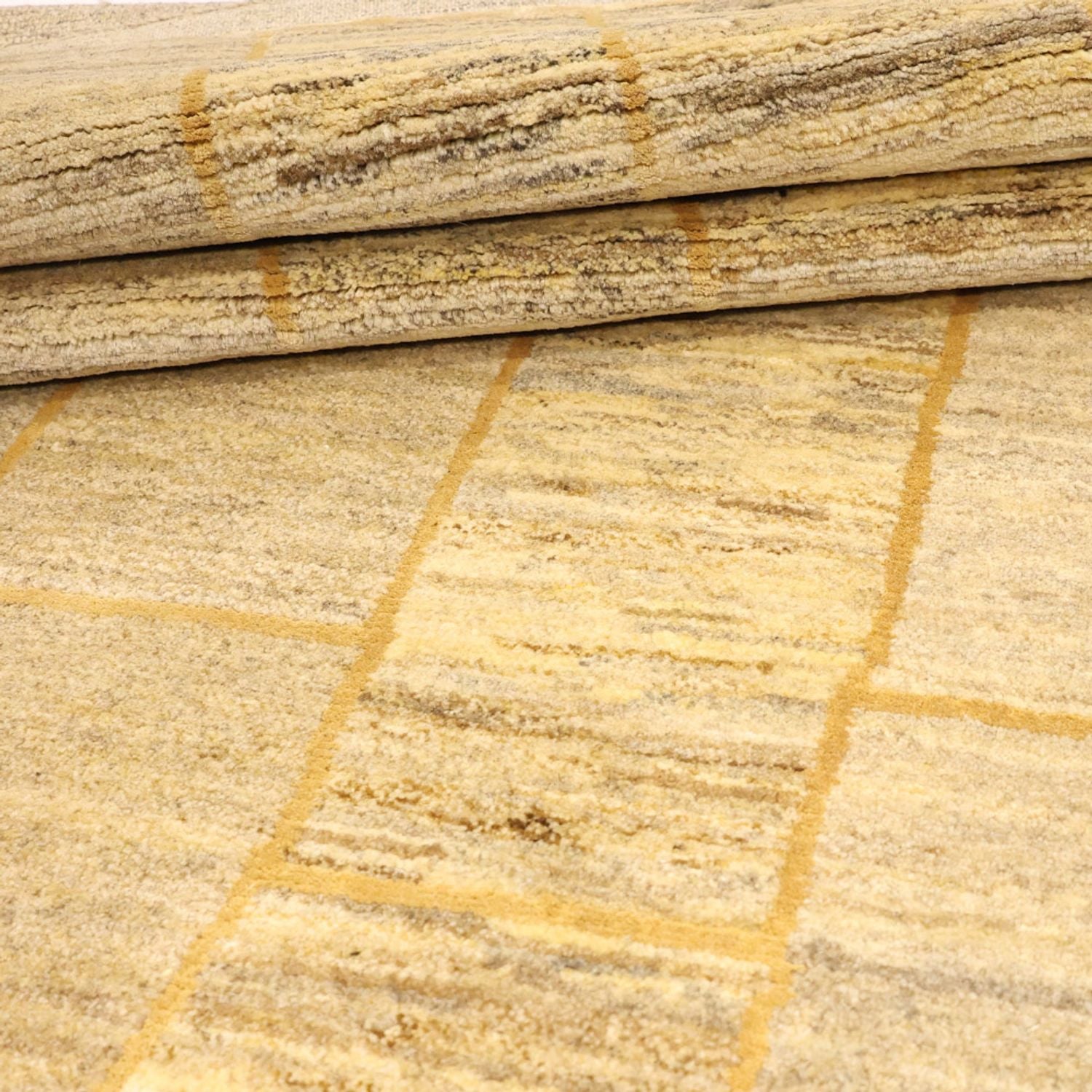 Gabbeh Teppich - Loribaft Perser - 158 x 107 cm - beige