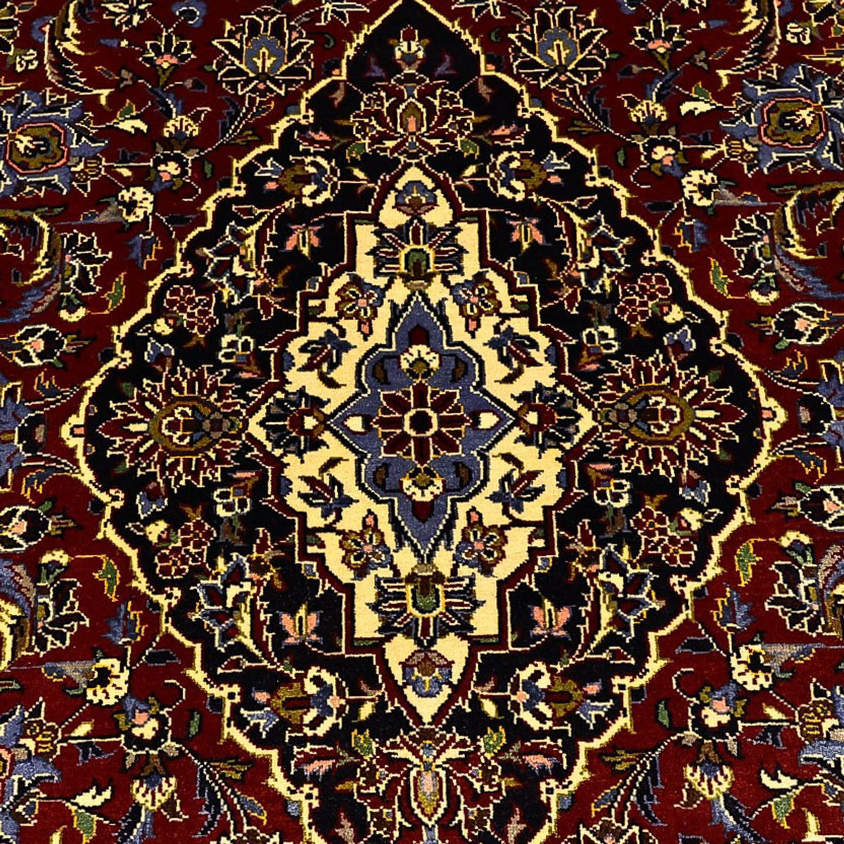 Perserteppich - Keshan - 222 x 144 cm - rot