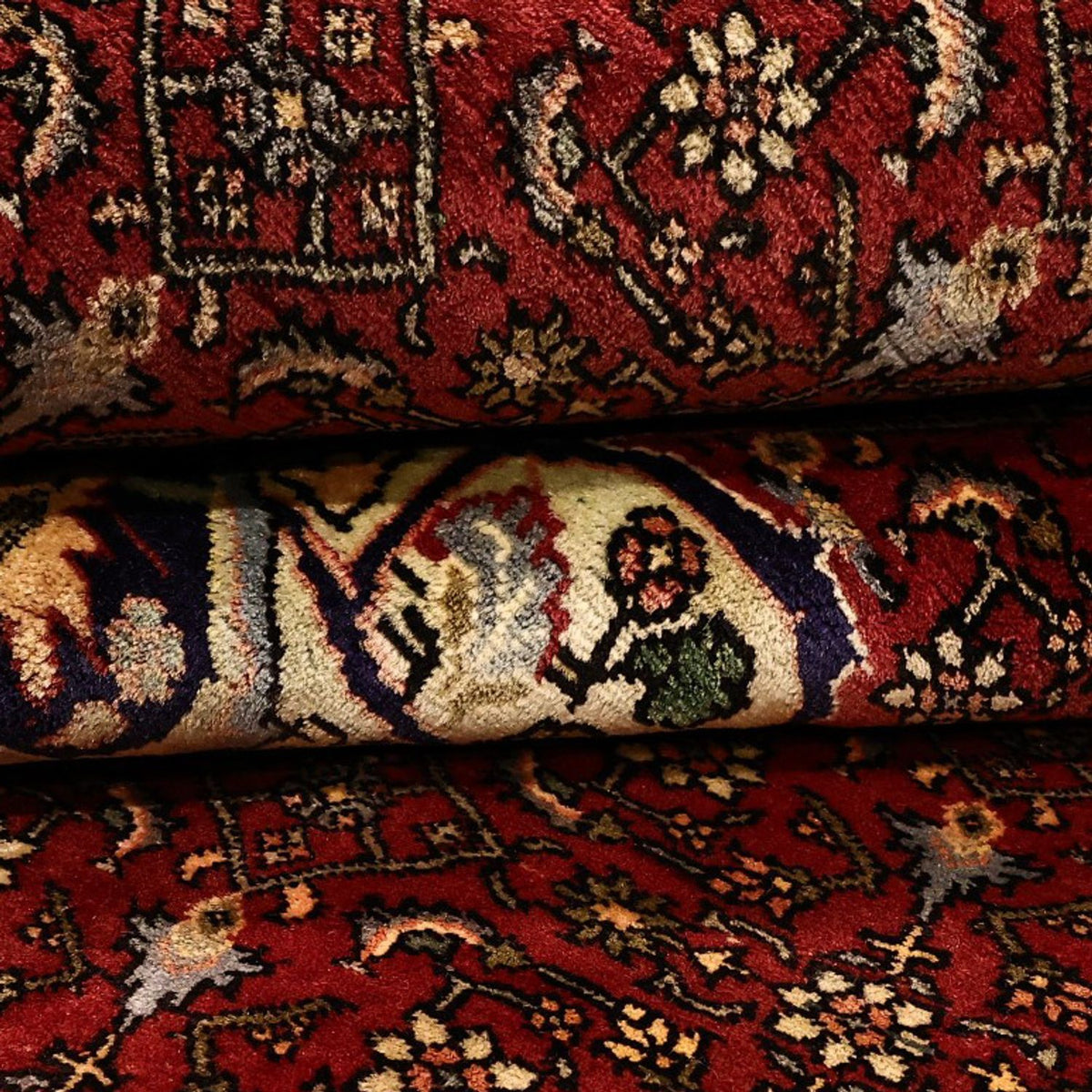 Perserteppich - Bidjar - 217 x 144 cm - rot