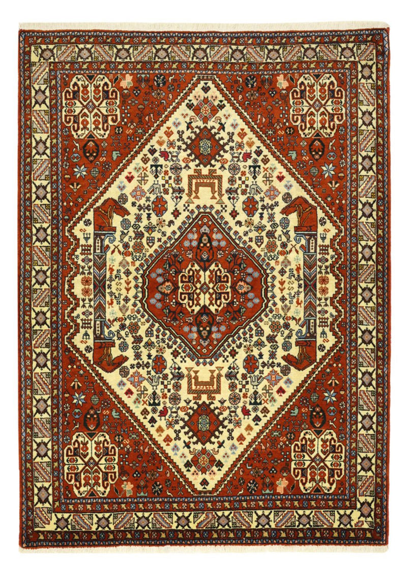Perserteppich - Nomadic - 140 x 103 cm - creme