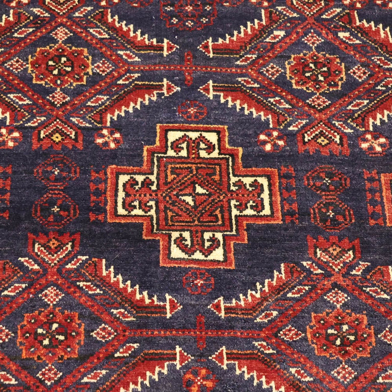 Belutsch Teppich - 192 x 105 cm - dunkelrot