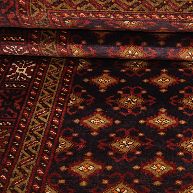 Läufer Belutsch - 220 x 108 cm - dunkelbraun