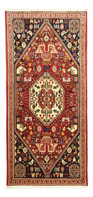Gabbeh Teppich - Kaschkuli Perser - 153 x 70 cm - rot