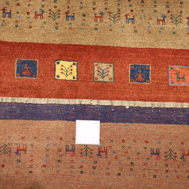 Gabbeh Teppich - Kaschkuli Perser - 184 x 121 cm - rot