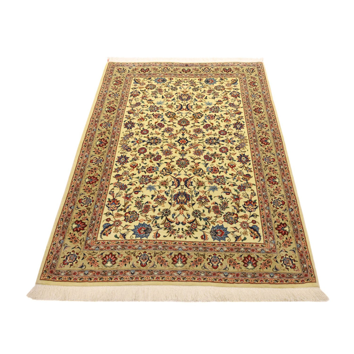Perserteppich - Isfahan - Premium - 153 x 100 cm - beige