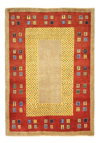 Gabbeh Teppich - Loribaft Perser - 158 x 108 cm - mehrfarbig