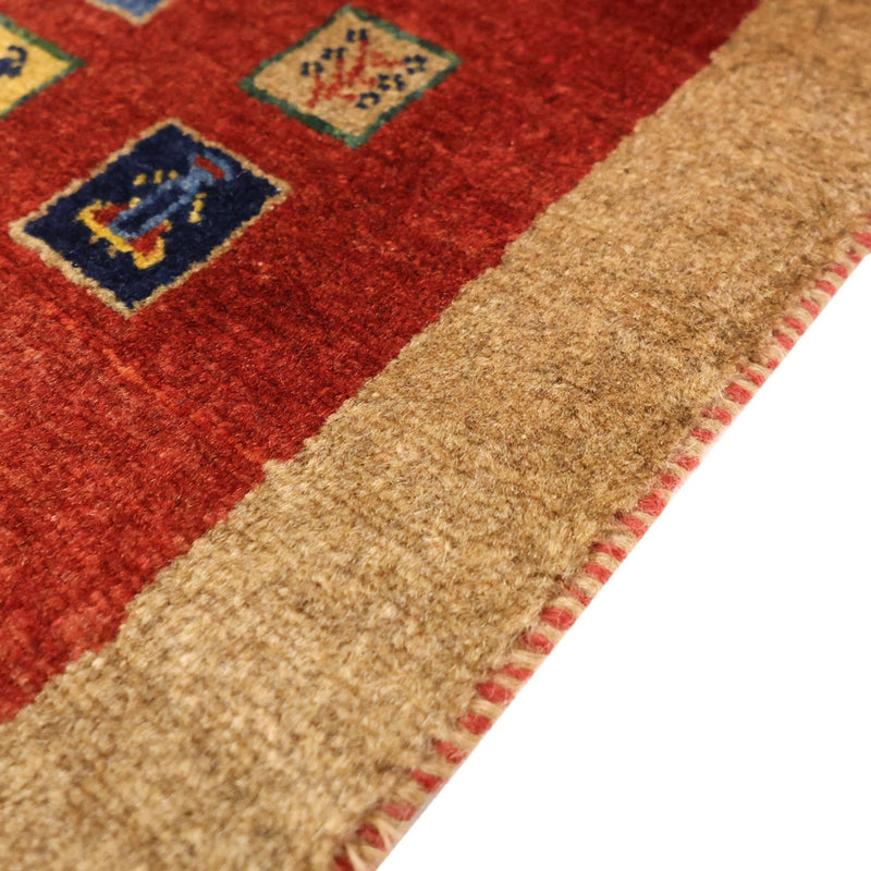 Gabbeh Teppich - Loribaft Perser - 158 x 108 cm - mehrfarbig