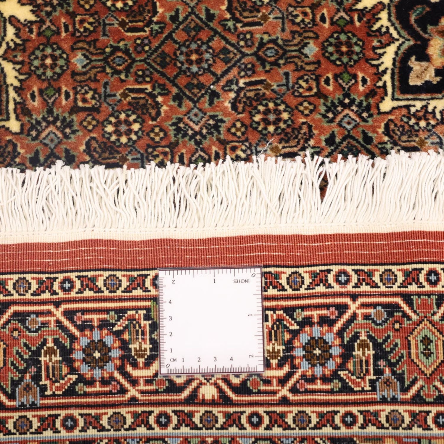 Perserteppich - Bidjar - 133 x 73 cm - dunkelbeige