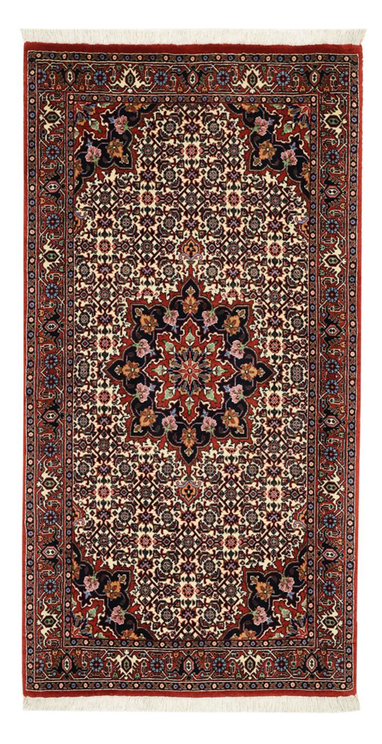 Perserteppich - Bidjar - 137 x 72 cm - dunkelbeige