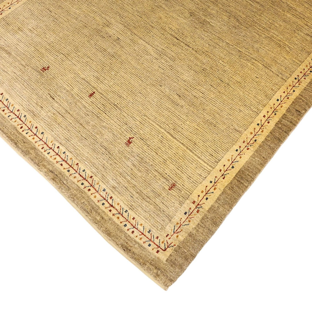 Gabbeh Teppich - Kaschkuli Perser - 158 x 112 cm - beige