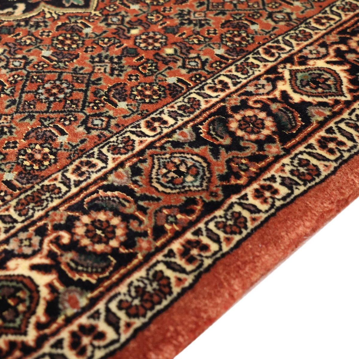 Perserteppich - Bidjar - 151 x 87 cm - dunkelbeige