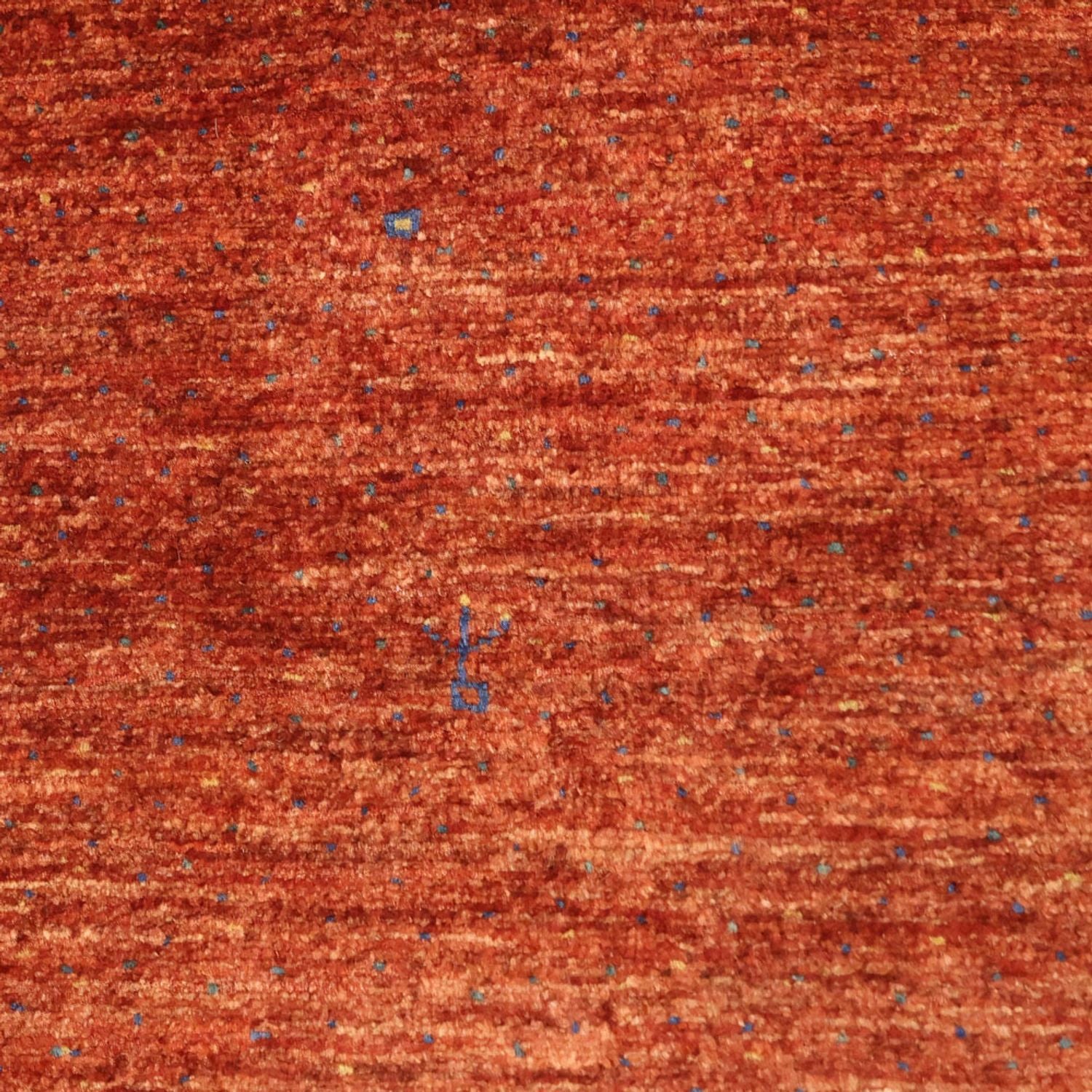 Gabbeh Teppich - Kaschkuli Perser - 122 x 79 cm - dunkelrot