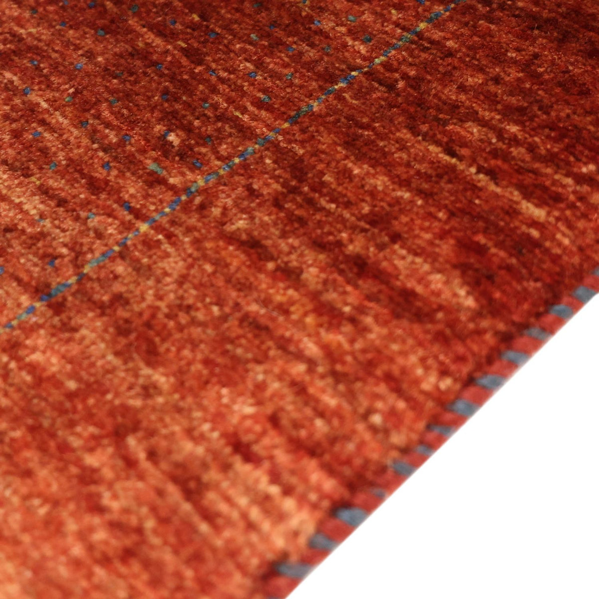 Gabbeh Teppich - Kaschkuli Perser - 122 x 79 cm - dunkelrot