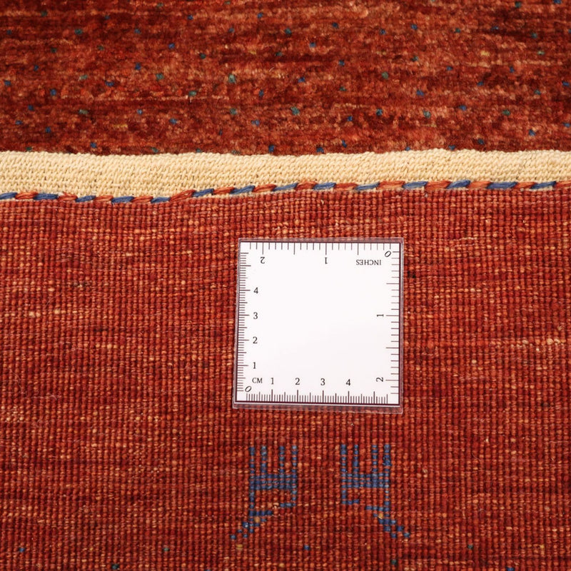 Gabbeh Teppich - Kaschkuli Perser - 122 x 79 cm - dunkelrot