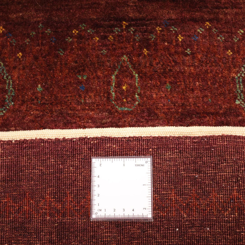 Gabbeh Teppich - Kaschkuli Perser - 155 x 80 cm - dunkelrot