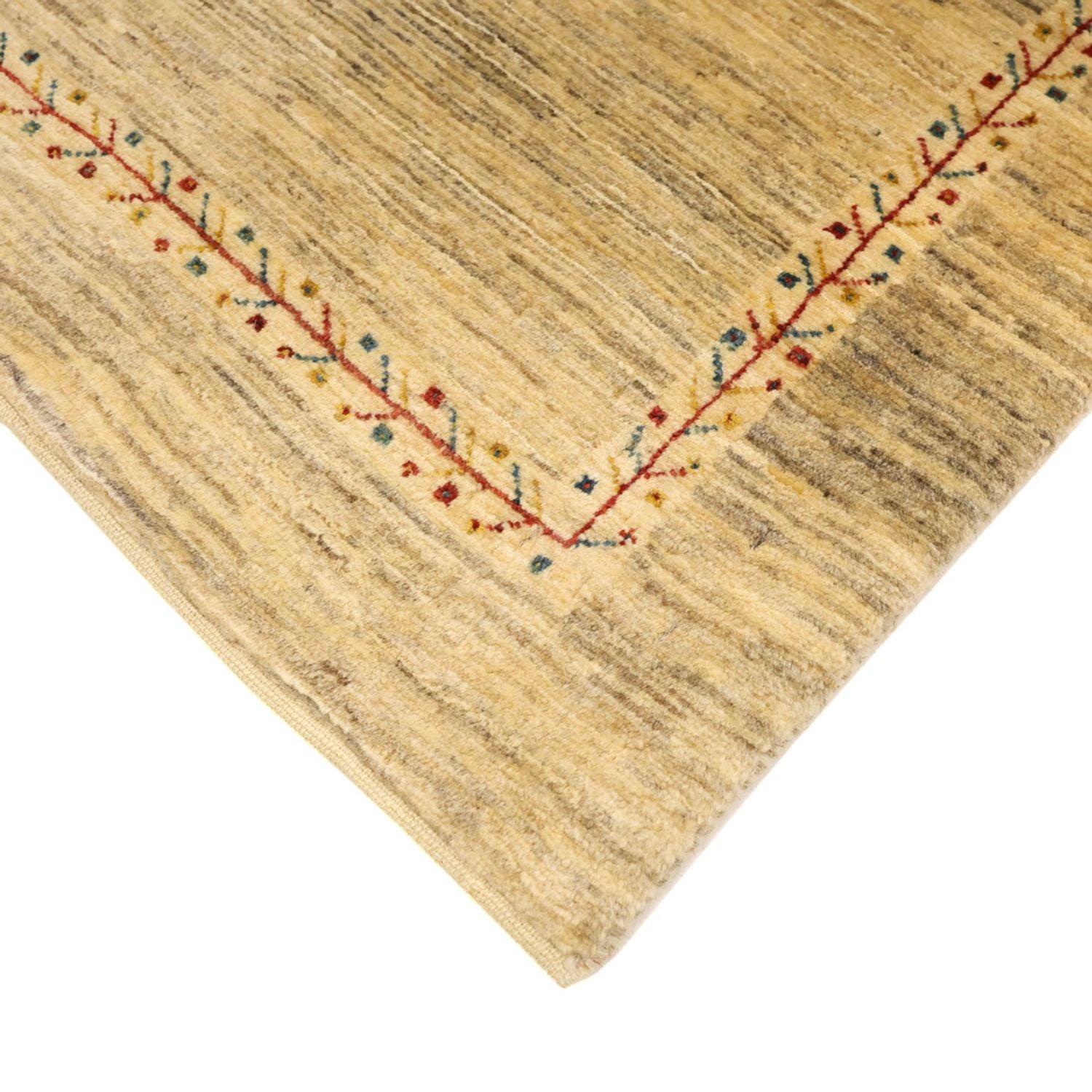 Gabbeh Teppich - Kaschkuli Perser - 130 x 81 cm - sand
