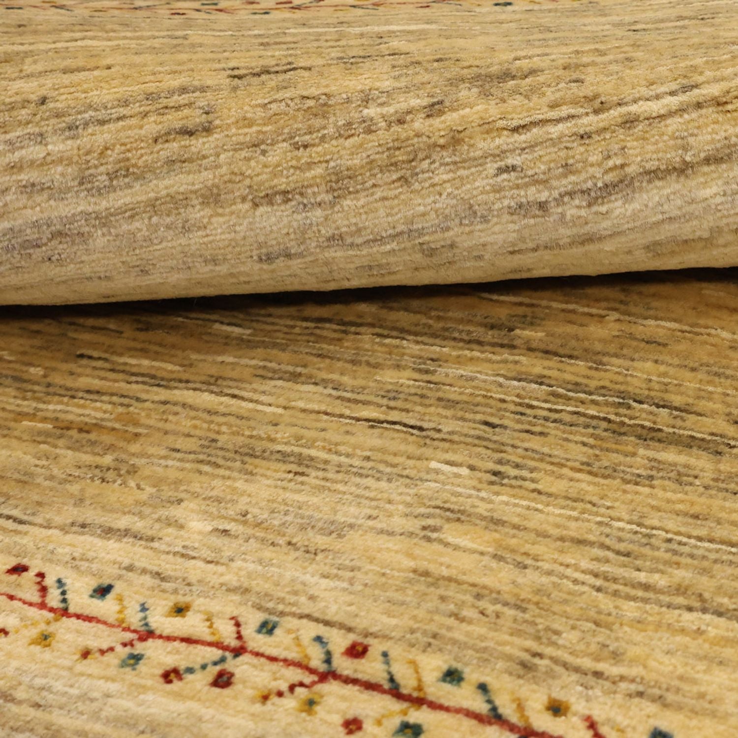 Gabbeh Teppich - Kaschkuli Perser - 130 x 81 cm - sand