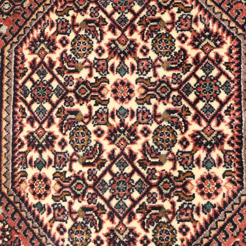 Perserteppich - Bidjar - 136 x 70 cm - dunkelrot
