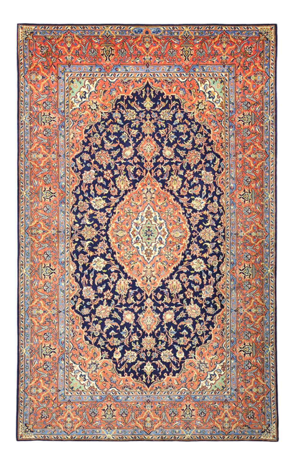 Perserteppich - Bidjar - Royal - 220 x 136 cm - dunkelblau